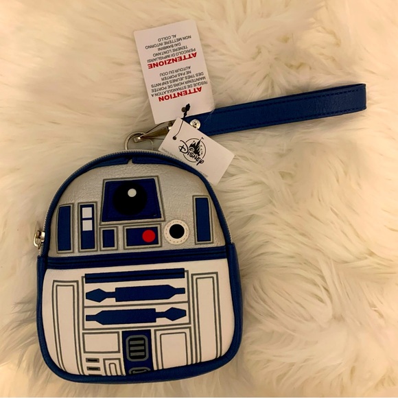 STAR WARS Disney Loungefly R2D2 wristlet/ belt bag - Picture 2 of 7